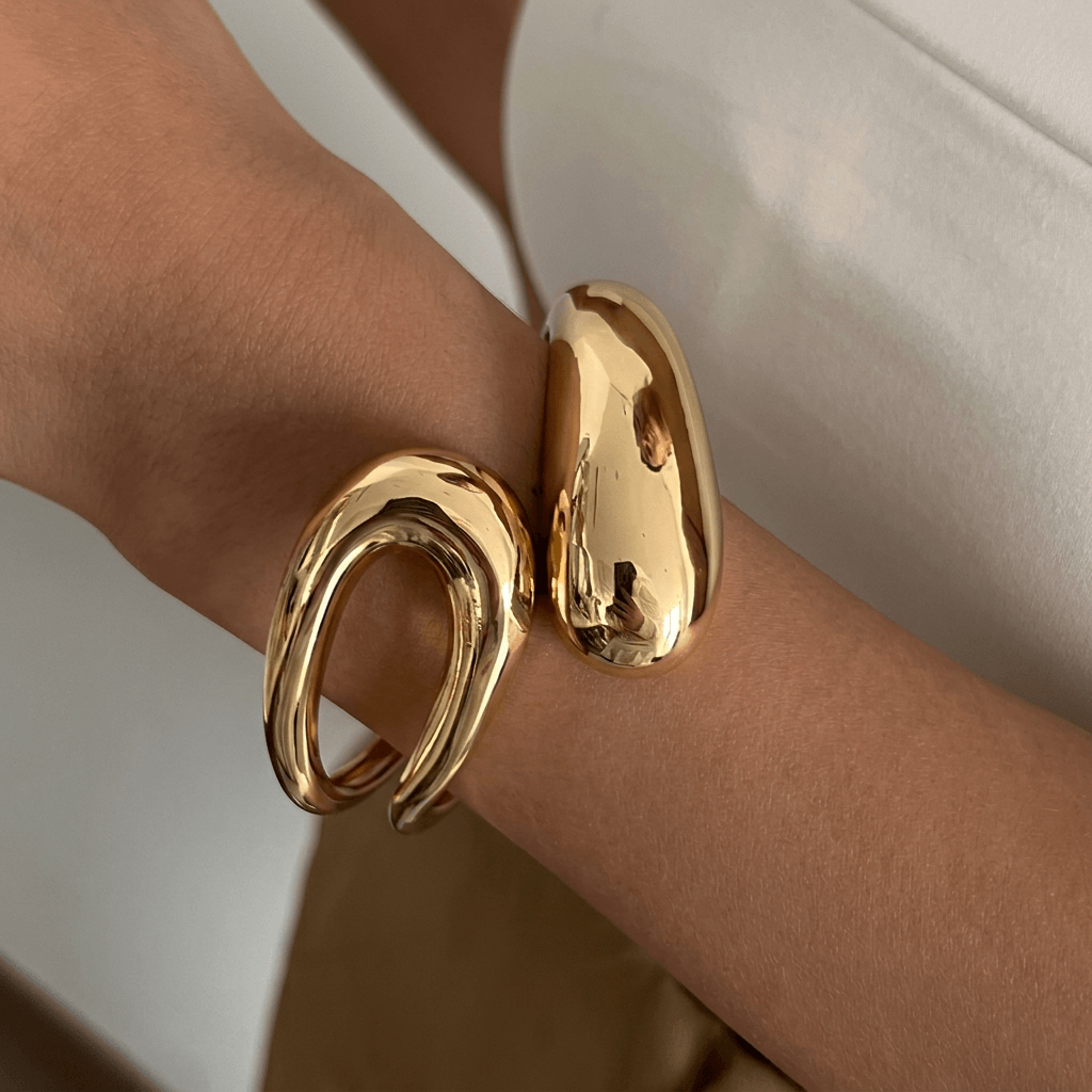 Liquid Sculpt Cuff Bracelet