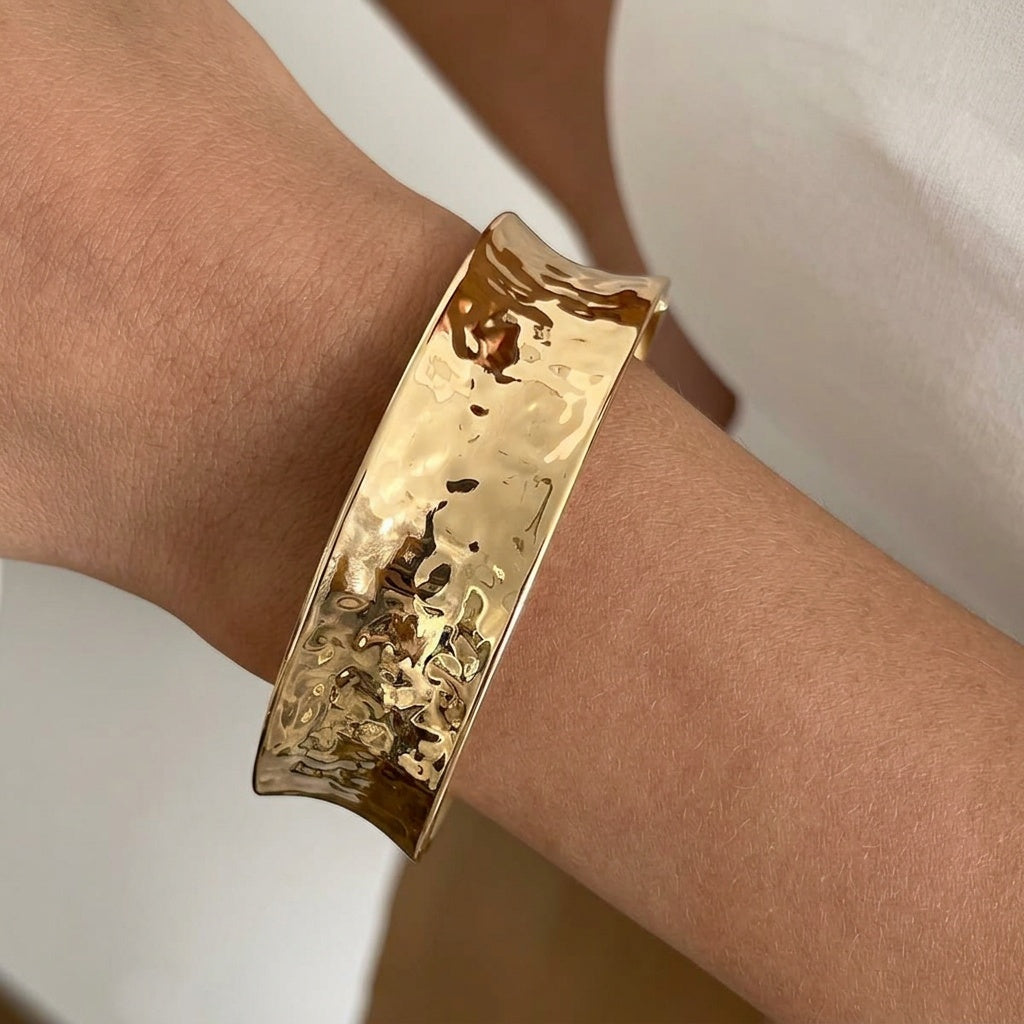 Liquid Sculpt Cuff Bracelet